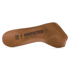 Toeless Insole Leather Lined - Brown