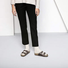 Cotton Slub Women Cotton/Polyamid/Elastane - Beige/White