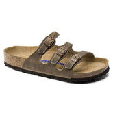 Florida Soft Footbed Natural Leather Oiled - Tobacco Brown