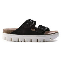 Arizona Platform Suede Leather - Chunky Suede Black