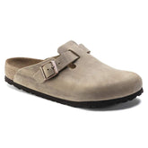 Boston Soft Footbed Natural Leather Oiled - Tobacco Brown