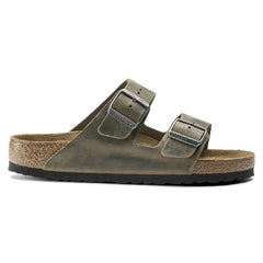 Arizona Soft Footbed Natural Leather Oiled - Faded Khaki