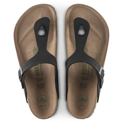 Gizeh Vegan Birko-Flor Nubuck - Black