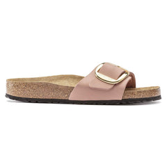 Madrid Big Buckle Nubuck Leather - Old Rose
