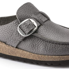 Buckley Natural Leather Coarsely - Gray