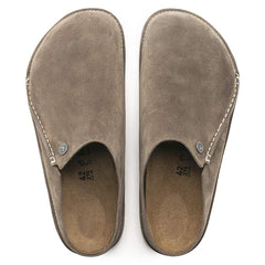 Zermatt Premium Suede Leather - Gray Taupe