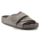 Kyoto Suede Leather - Gray Taupe