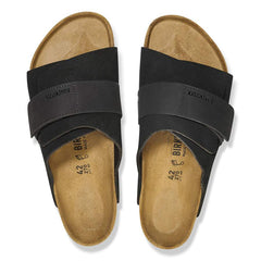 Kyoto Nubuck Leather/Suede - Black