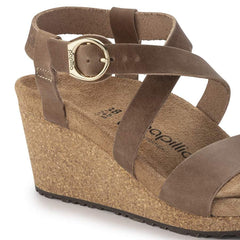 Sibyl Ring-Buckle Natural Leather - Cognac