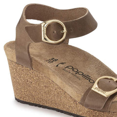 Soley Ring-Buckle Natural Leather - Cognac