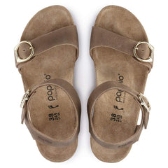 Soley Ring-Buckle Natural Leather - Cognac