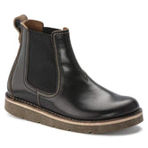 Birmingham Slip On Men Natural Leather Oiled - Black