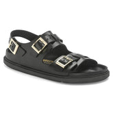 Cannes Natural Leather - Black