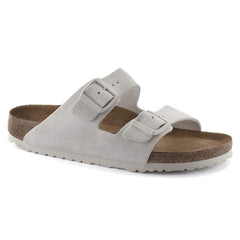 Arizona Soft Footbed Suede Leather - Antique White