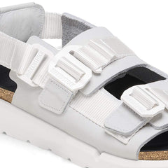 Shinjuku Natural Leather/Textile - Antique White