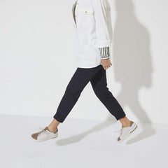 Bend Low Decon Pop Natural Leather Nubuck - Taupe/Eggshell