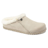 Zermatt Premium Suede Leather - Antique White