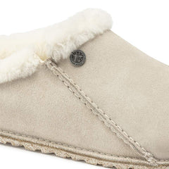 Zermatt Premium Suede Leather - Antique White