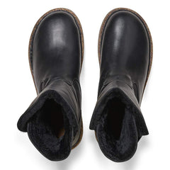 Uppsala Shearling Natural Leather - Black