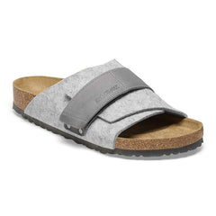 Kyoto Leather/Textile/Felt - Light Gray