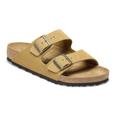 Arizona Suede Leather Embossed - Corduroy Cork Brown