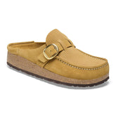 Buckley Suede Leather Embossed - Corduroy Cork Brown