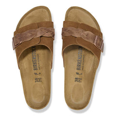 Oita Braided Suede Leather - Mink