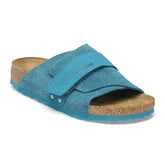Kyoto Suede Leather - Deep Turquoise