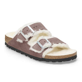 Arizona Shearling Suede Leather/Fur - Faded Purple