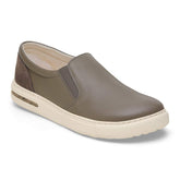 Oswego Mixed Leather - Concrete Gray
