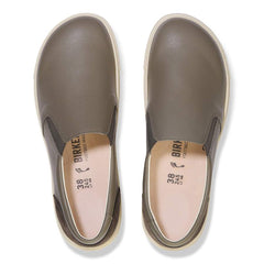 Oswego Mixed Leather - Concrete Gray