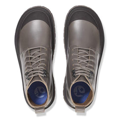 Prescott Waxy Leather - Concrete Gray