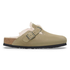 Boston Shearling Suede Leather - Taupe
