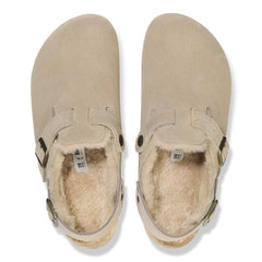 Tokio Shearling Suede Leather - Taupe