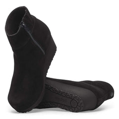 Ebba Suede Leather - Black/Black