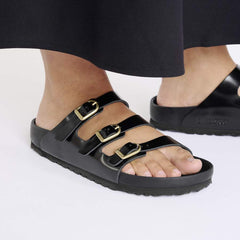 Florida Fresh Natural Leather Patent - High Shine Black