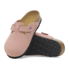 Boston Kids Birko-Flor Nubuck - Pink Clay