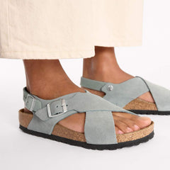 Tulum II Nubuck Leather/Suede - Pure Sage