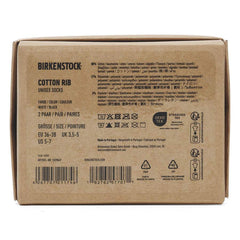 Set Cotton Ribbed Socks Cotton/Polyamid/Elastane - Black/White