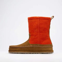 FILSON Lahti Suede Leather/Textile - Flame / Mink
