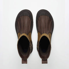 FILSON Skykomish Natural Leather/Textile - Dark Tan / Roast