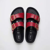 Arizona Lined 1774 Natural Leather - Red