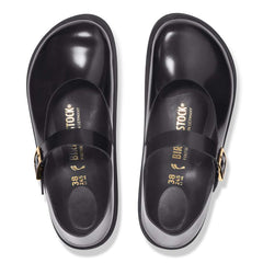Mantova Cup Sole Natural Leather Patent - High Shine Black