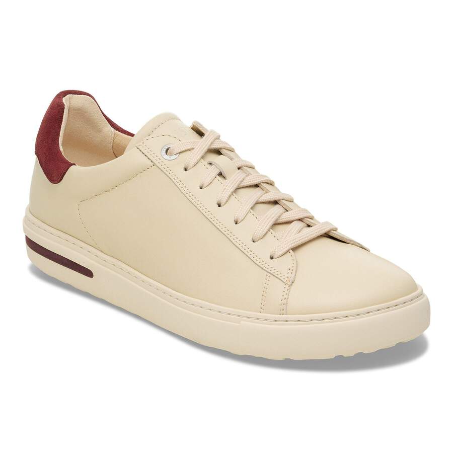 Bend Low Natural Leather - Eggshell/Zinfandel
