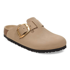 Boston Big Buckle Natural Leather Oiled - Tobacco Brown