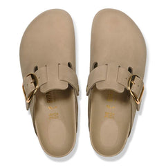 Boston Big Buckle Natural Leather Oiled - Tobacco Brown