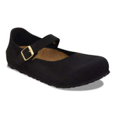 Mantova Suede Leather - Black