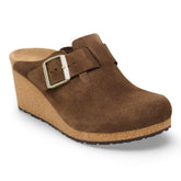 Fanny Suede Leather - Dark Tea