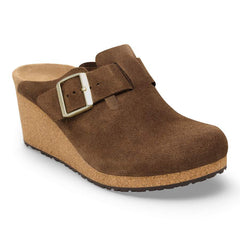 Fanny Suede Leather - Dark Tea