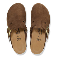 Fanny Suede Leather - Dark Tea